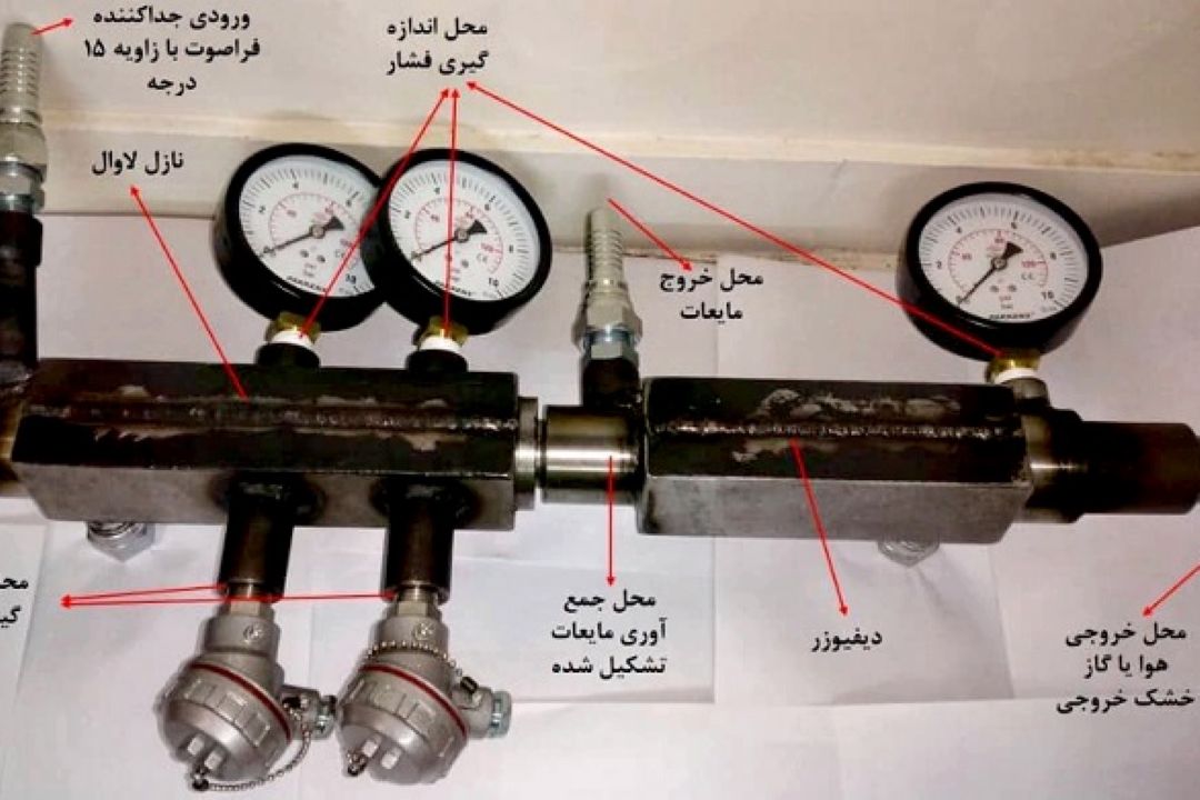 تكنولوژی«جداكننده فراصوت برای نم‌زدایی از گاز طبیعی» كاملاً بومی است+فایل صوتی