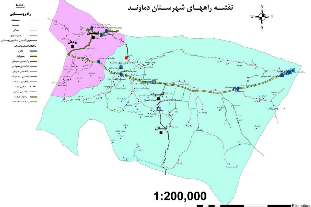 گفت و گو با فرماندار دماوند در 