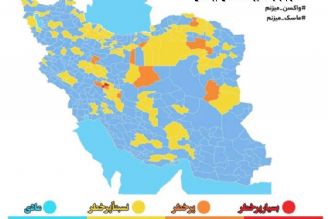 بازگشت رنگ قرمز به نقشه كرونایی كشور