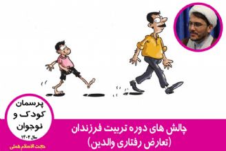 تعارض رفتاری والدین