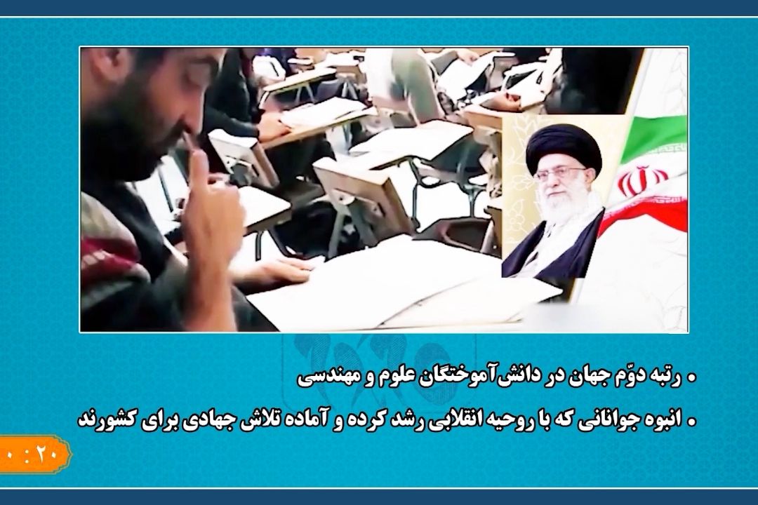 گام دوم انقلاب ( نیروی انسانی مستعد و جوان، محور تحقق نظام پیشرفته اسلامی ) 