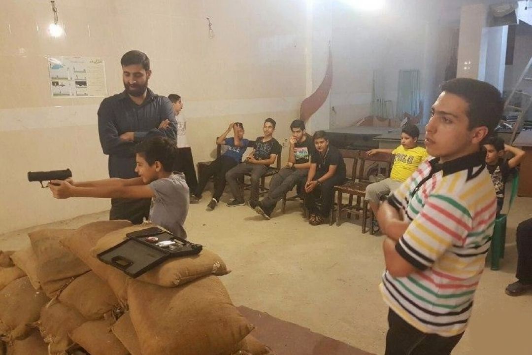 بسیجی های محله های تهران در 