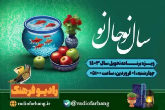 تحویل سال نو رادیو فرهنگ همراه با منوچهر آذری و  عباس محبی /سال نو حال نو با هنرمندان رادیو 