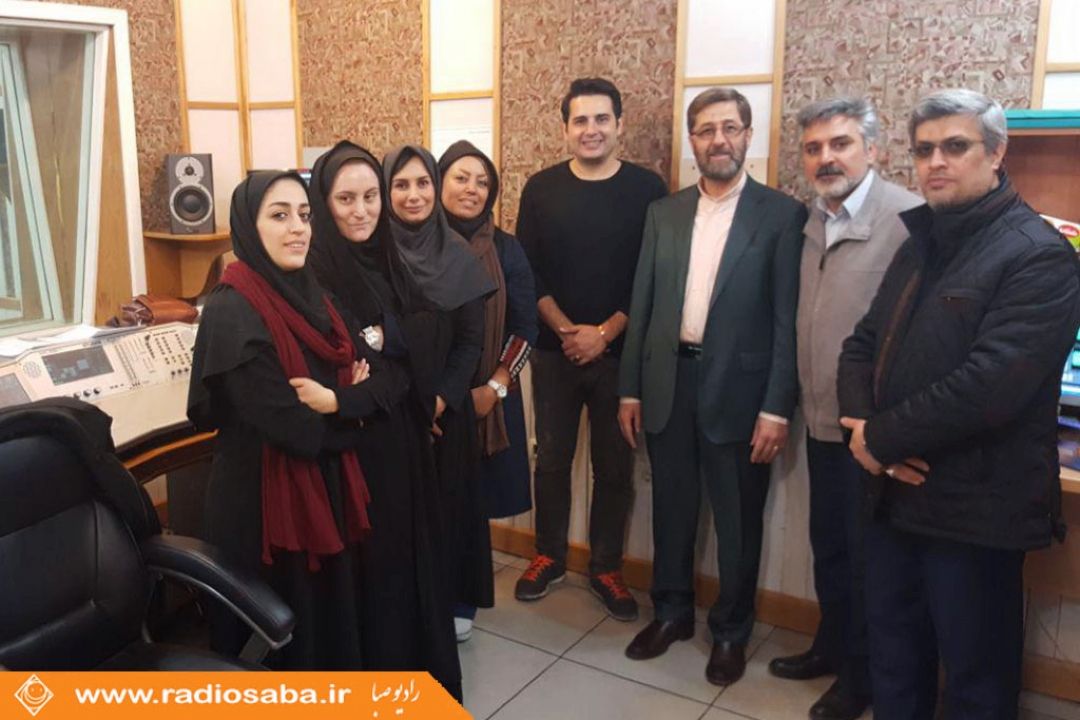 حضور معاون صدا در برنامه "چهل تیكه" 