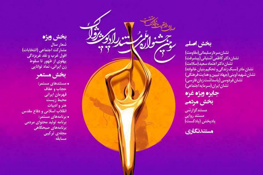 معرفی نامزدهای بخش های اصلی، ویژه و مردمی در اردیبهشت