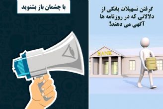 گرفتن تسهیلات بانكی از دلالانی كه در روزنامه ها آگهی می دهند!