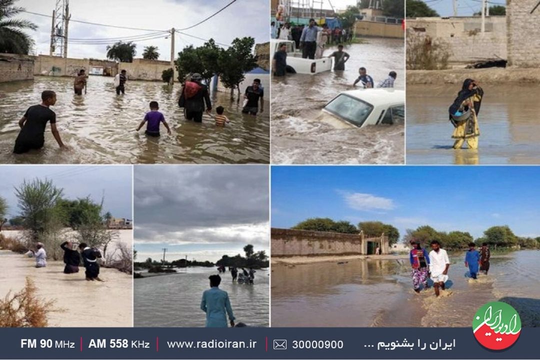  امدادرسانی پس از وقوع سیل آغاز شد