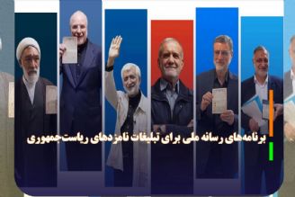 برنامه‌های رسانه ملی برای تبلیغات نامزدهای ریاست‌جمهوری