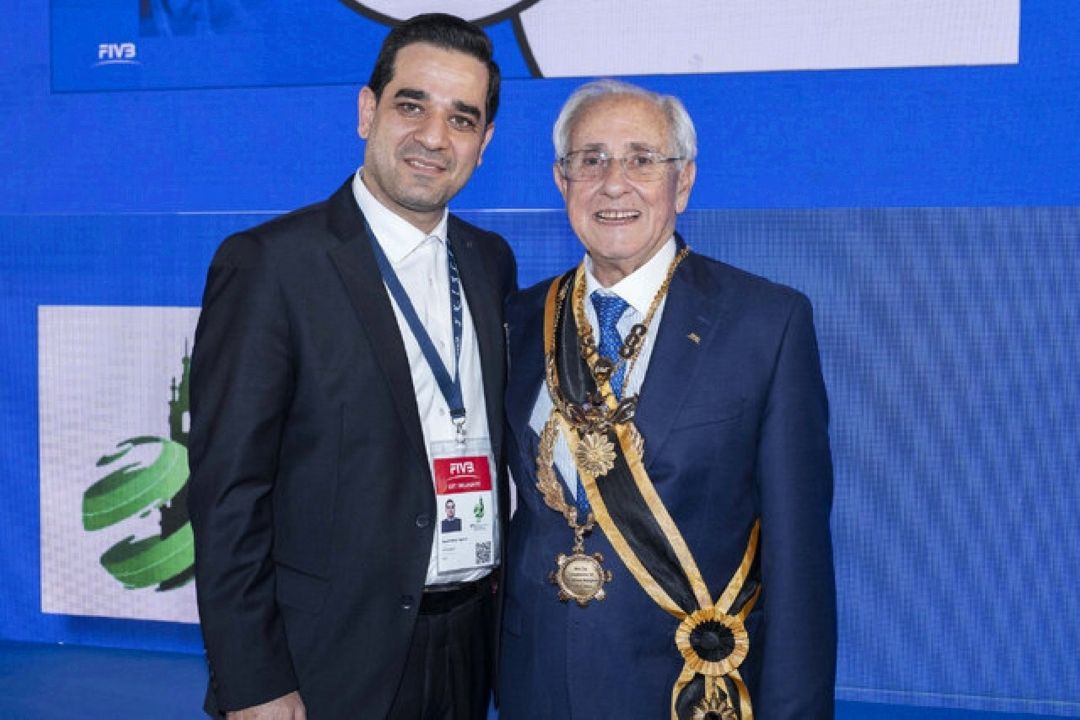 مقایسه 4 ساله كرسی‌های والیبال ایران در FIVB  