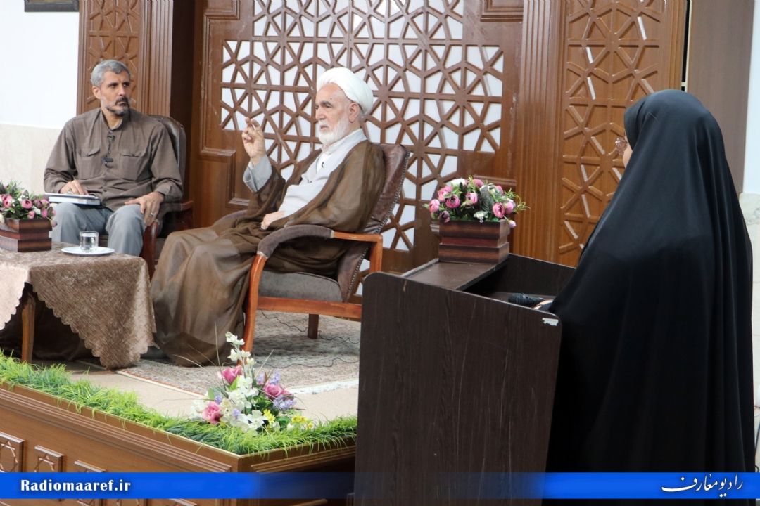 پشت صحنه ضبط برنامه «پرسمان اعتقادی»