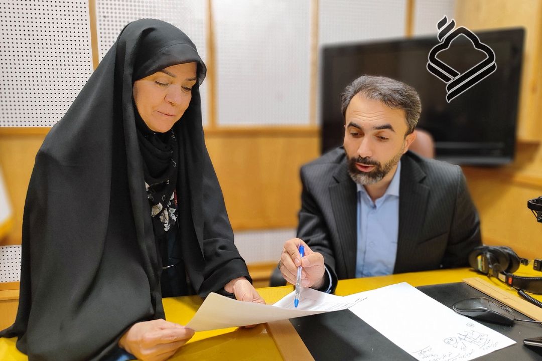 تصاویری از استودیوی پخش برنامه صبحگاهی طلیعه