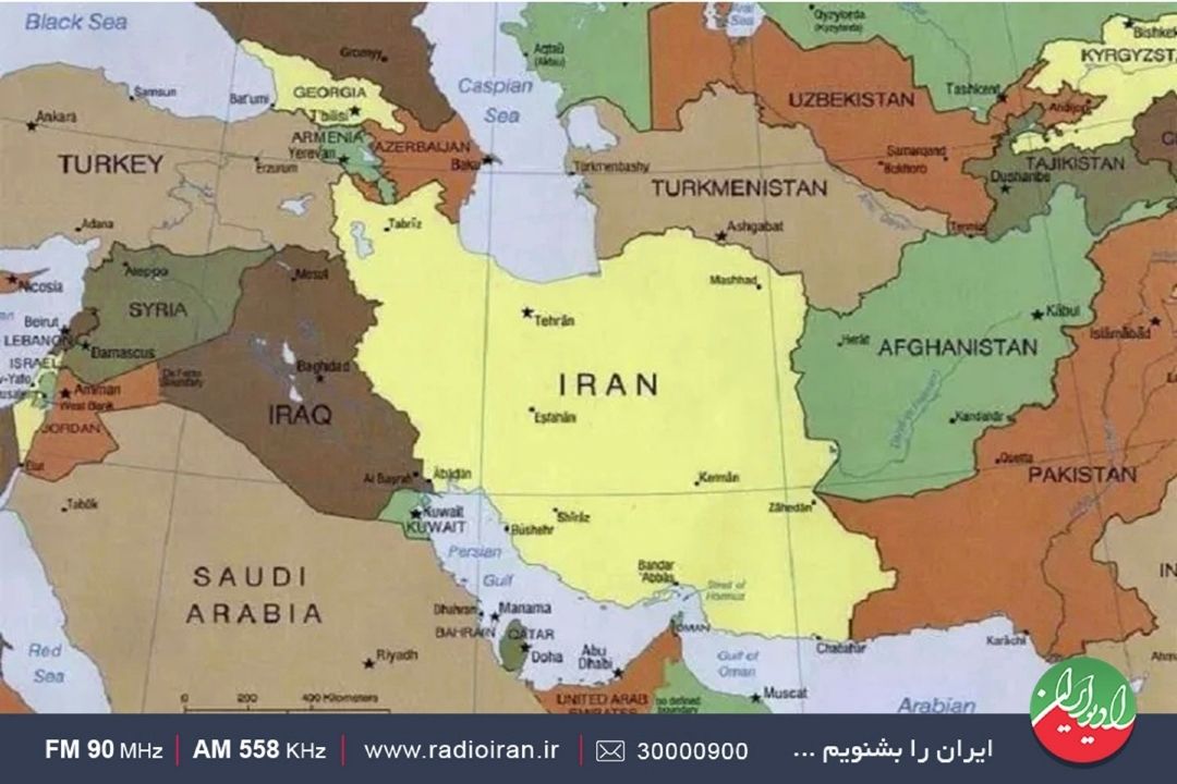 ایران با 15 كشور مرز مشترك دارد