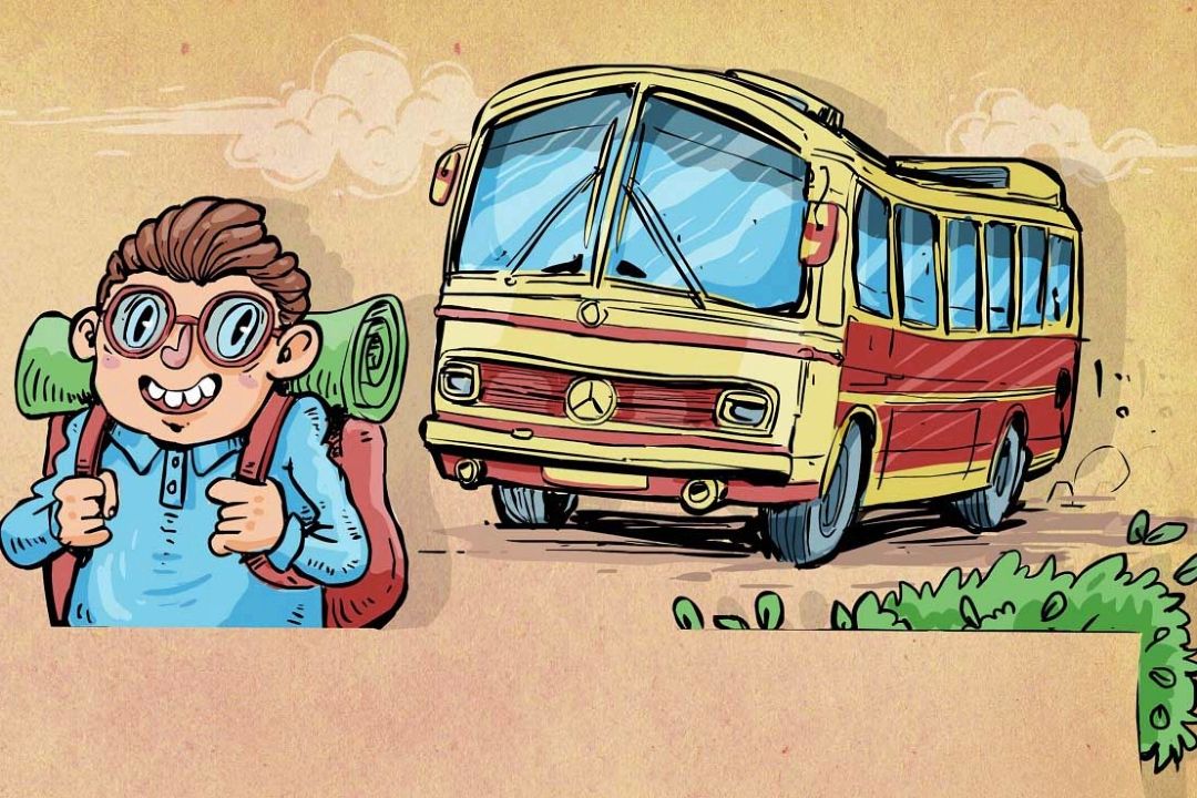 شما چه‌جوری اردو می‌رفتین؟ 