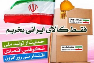 تدوین برنامه تحقق حمایت از كالای ایرانی