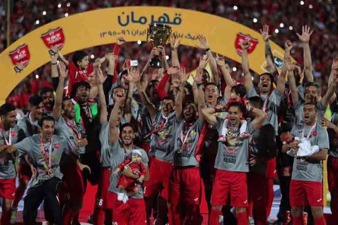 پرسپولیس قهرمان لیگ برتر فوتبال