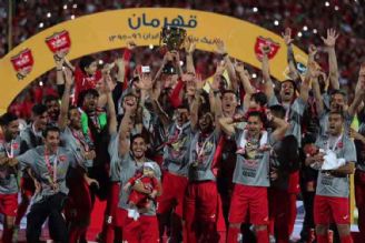 پرسپولیس قهرمان لیگ برتر فوتبال