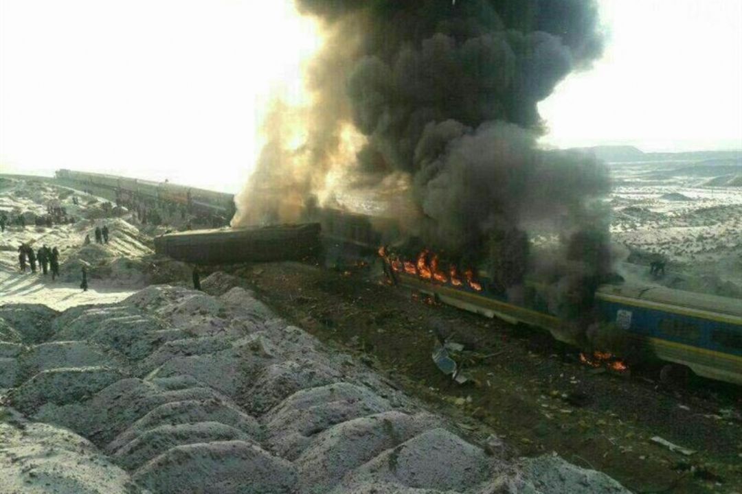 حادثه قطار سمنان 