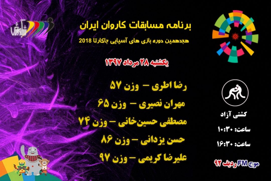 بازیهای آسیایی جاكارتا2018