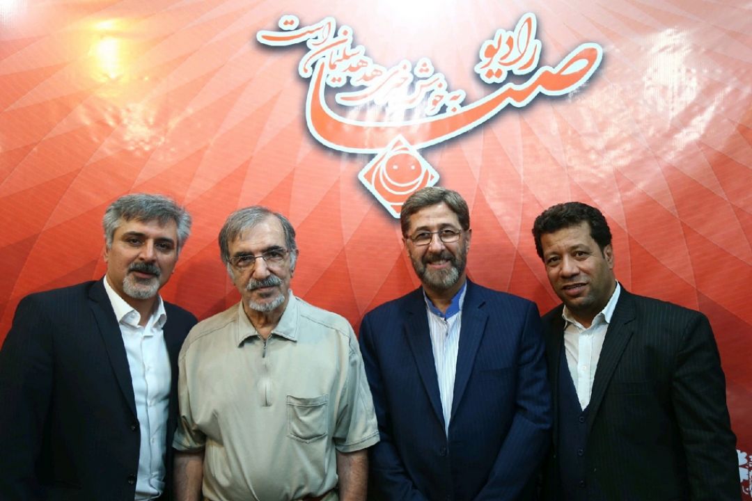 مراسم رونمایی از سروده سید علی موسوی گرمارودی در رادیو صبا