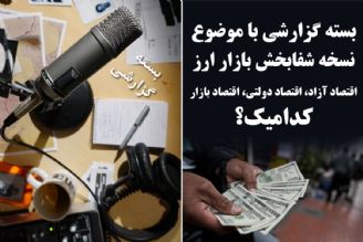 نسخه شفابخش بازار ارز اقتصاد آزاد، اقتصاد دولتی، اقتصاد بازار كدامیك؟