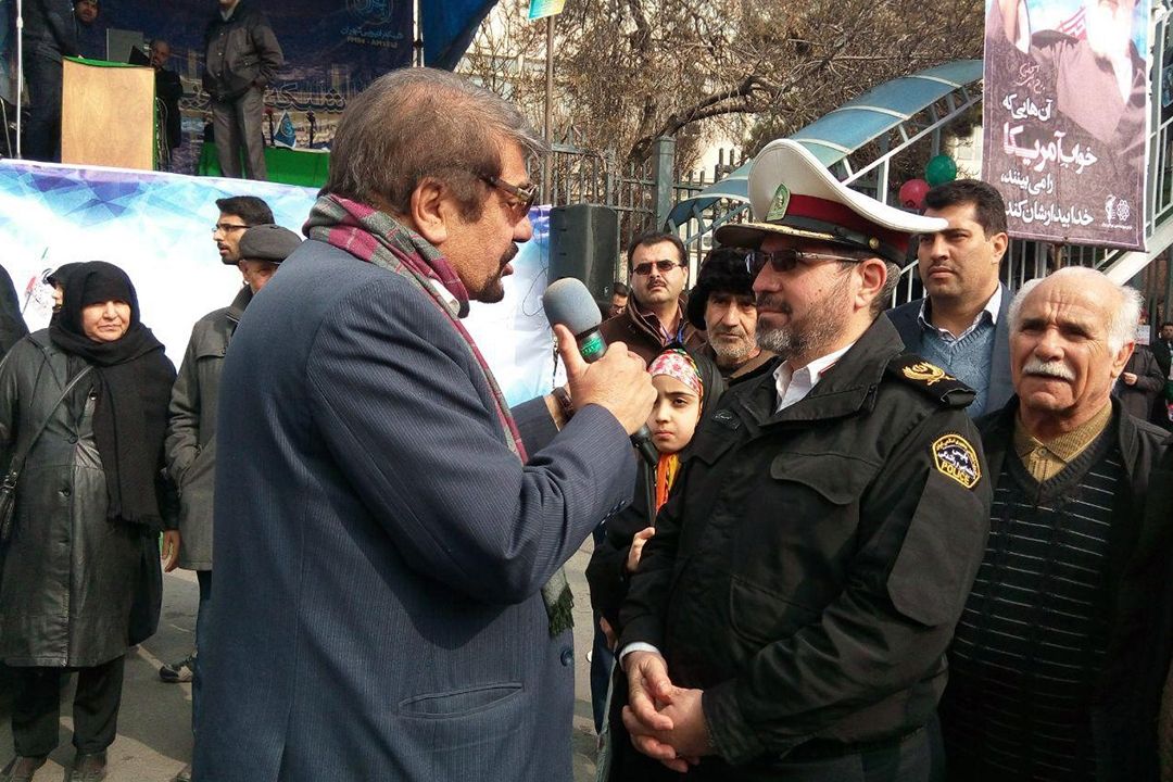 رئیس راهور كل كشور در گفت وگو با رادیو تهران؛ ما امروز شكوه و عظمت ملت ایران را مشاهده كردیم