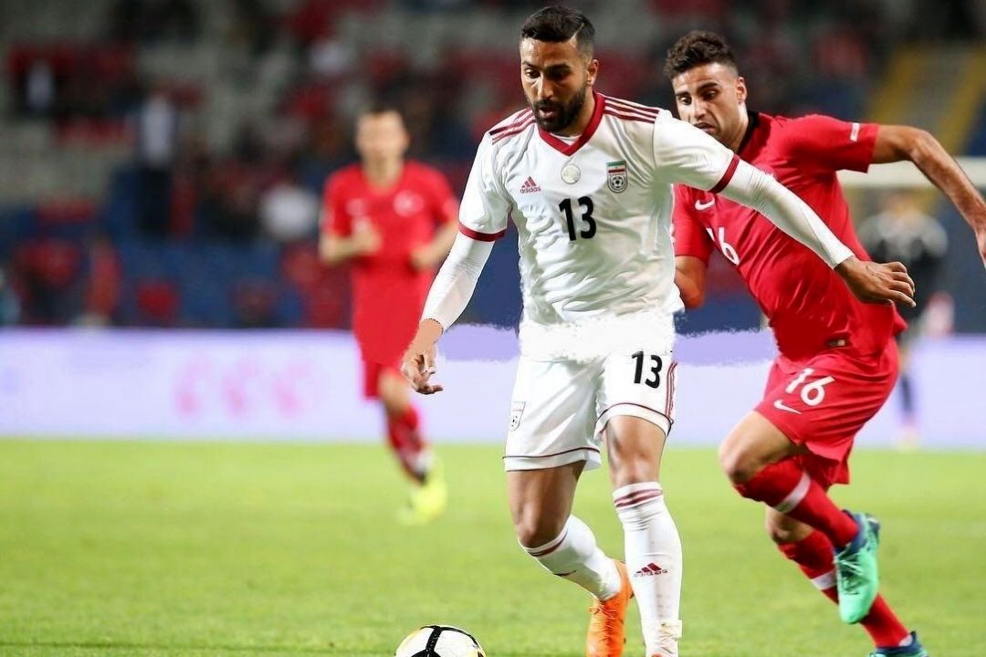 گل زیبای سامان قدوس به یمن (ایران 5-0 یمن)