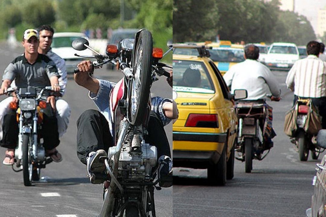 موتور سواران خطر آفرین 
