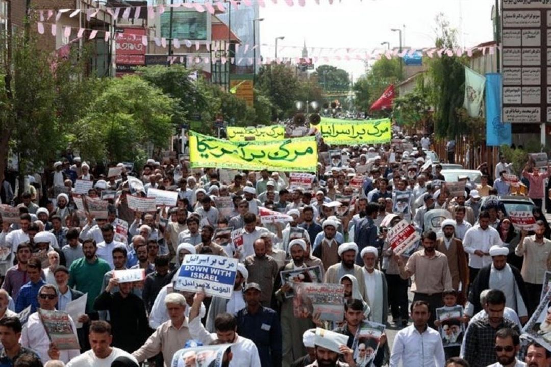  انعكاس وحدت ملت ایران در راهپیمایی روز قدس از رادیو تهران