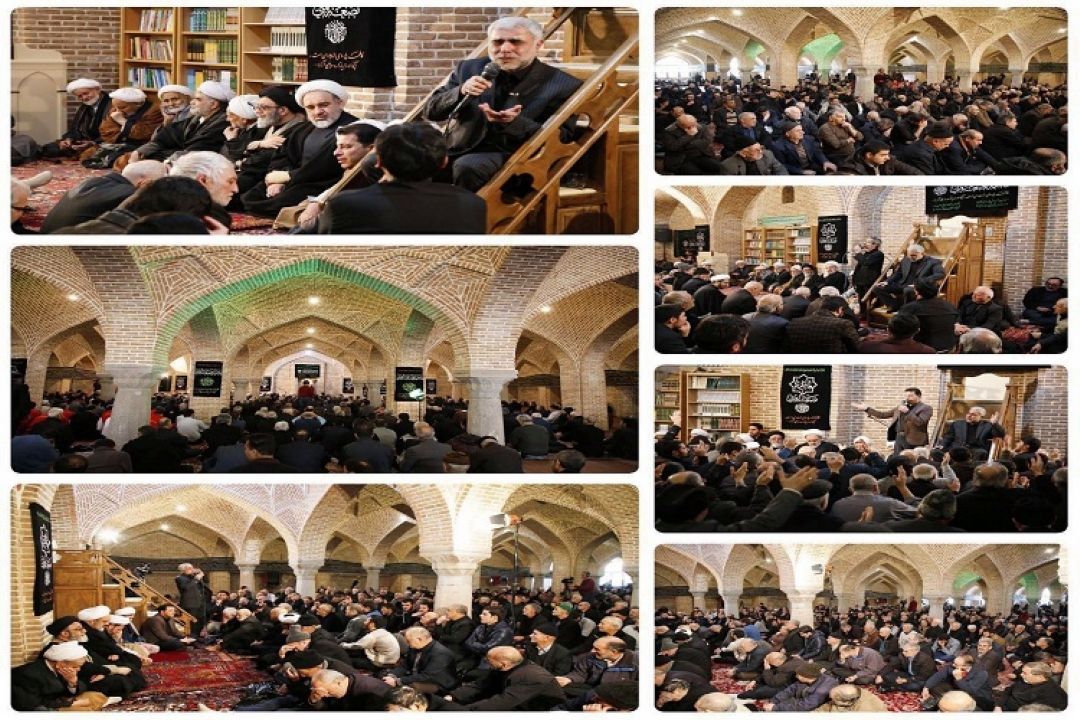 مراسم عزاداری در تبریز 