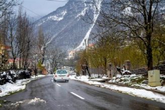 آسمان ایران برفی و بارانی است