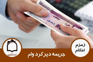 جریمه دیركرد وام 