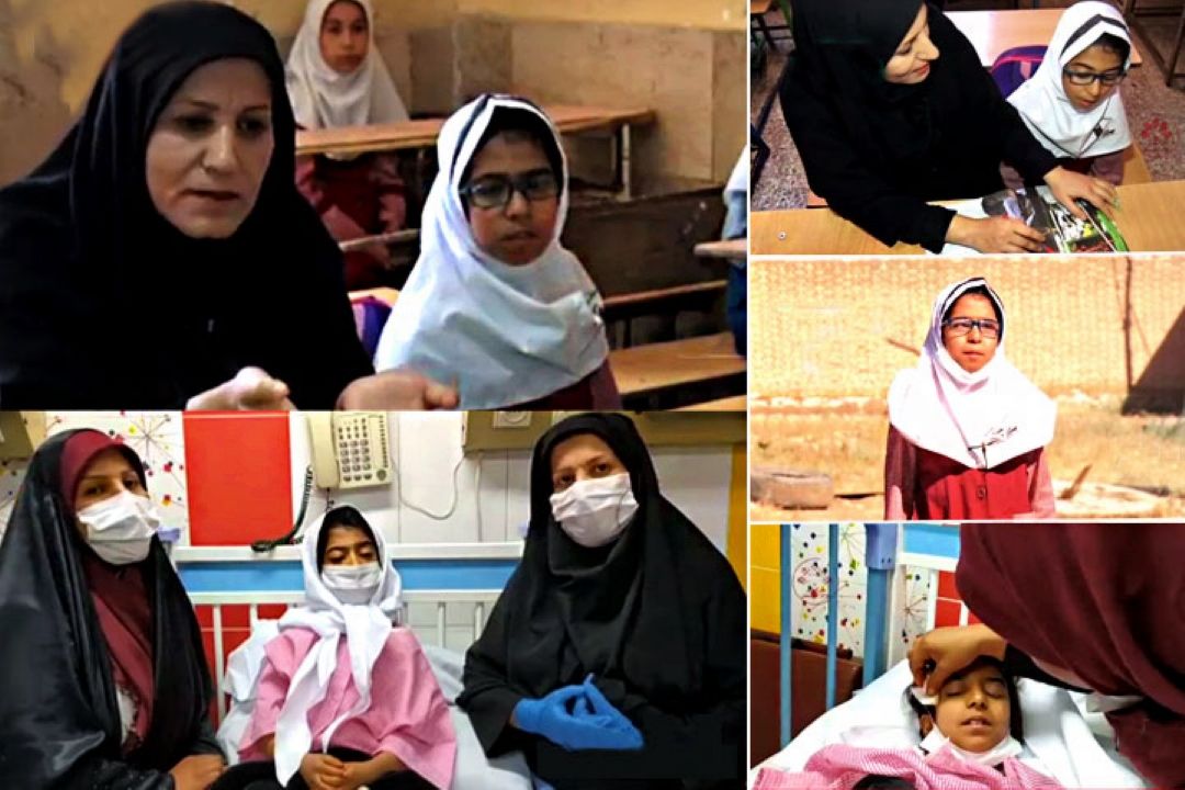 معلم فداكار و روشنیِ دیدگانِ حورا 
