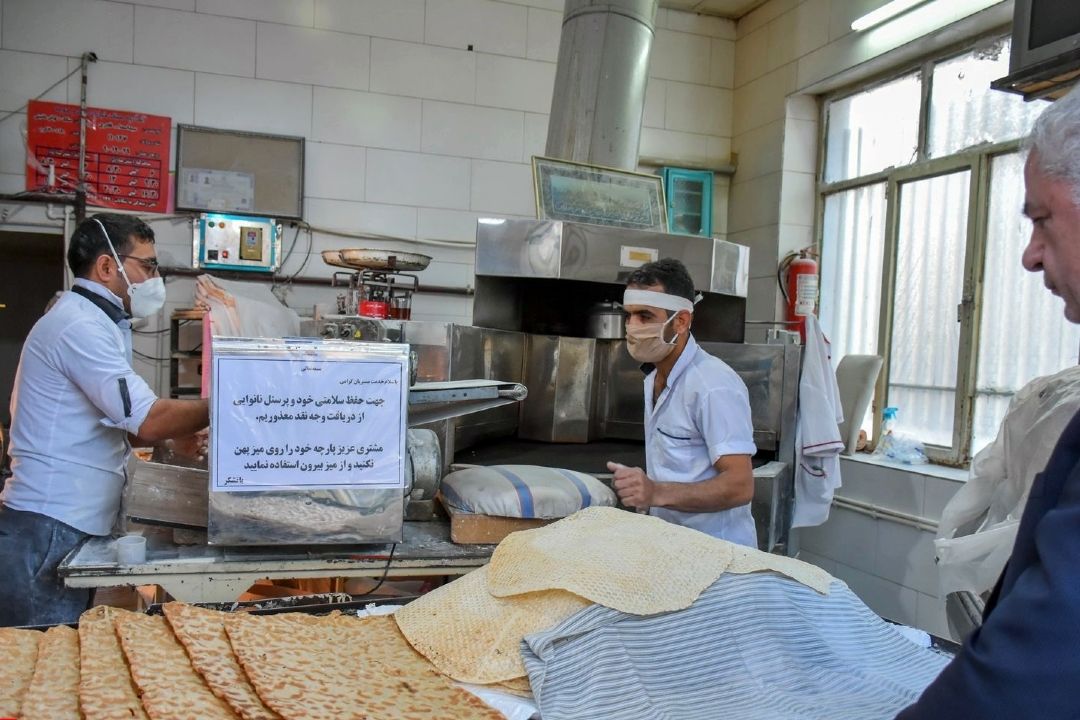 كرونا و  چند روش پیشنهادی برای خرید نان