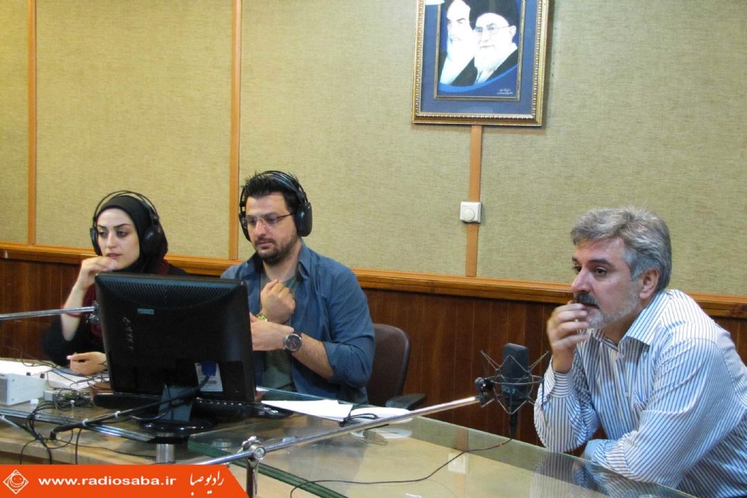 حضور مدیر رادیو صبا در "برنامه زنده صبح صبا"