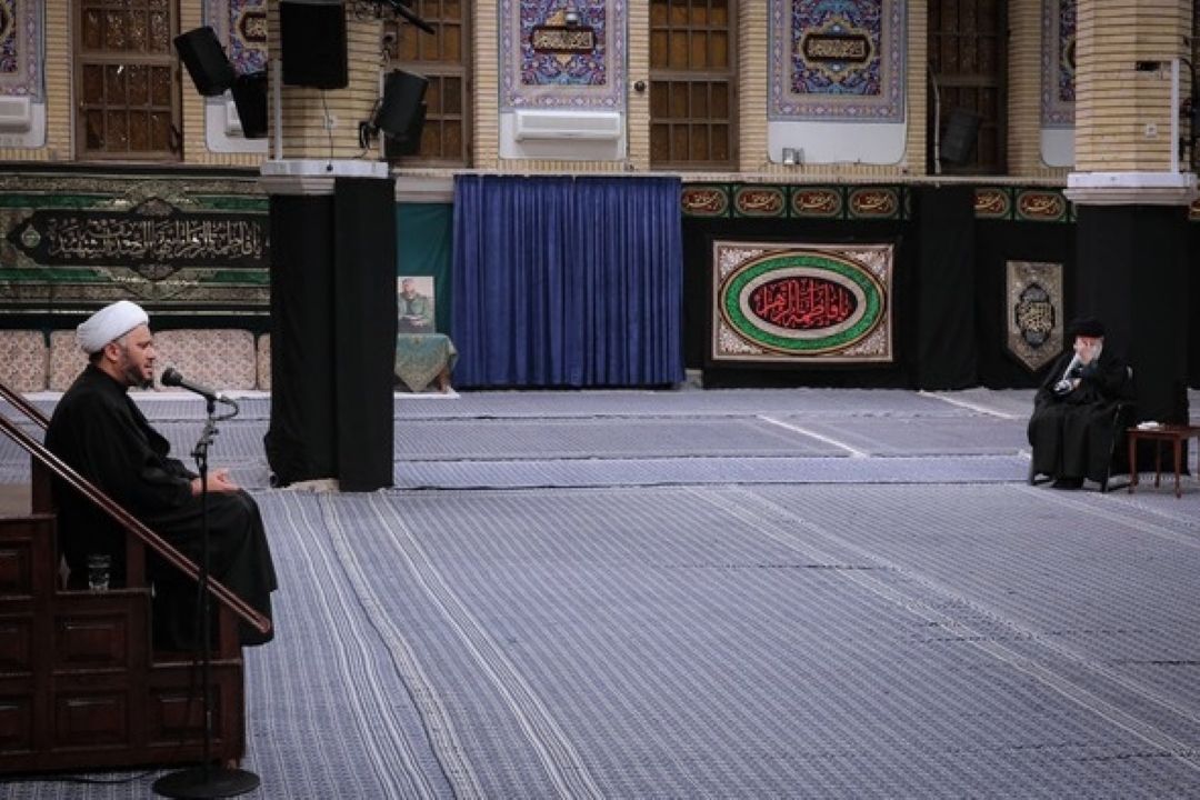 عزاداری شام شهادت حضرت زهرا (سلام‌الله‌علیها) در حسینیه امام خمینی