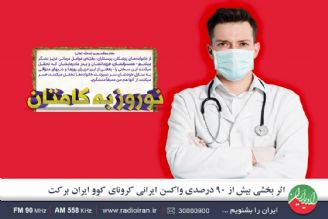 اثر بخشی بیش از 90 درصدی واكسن ایرانی كرونای كوو ایران بركت