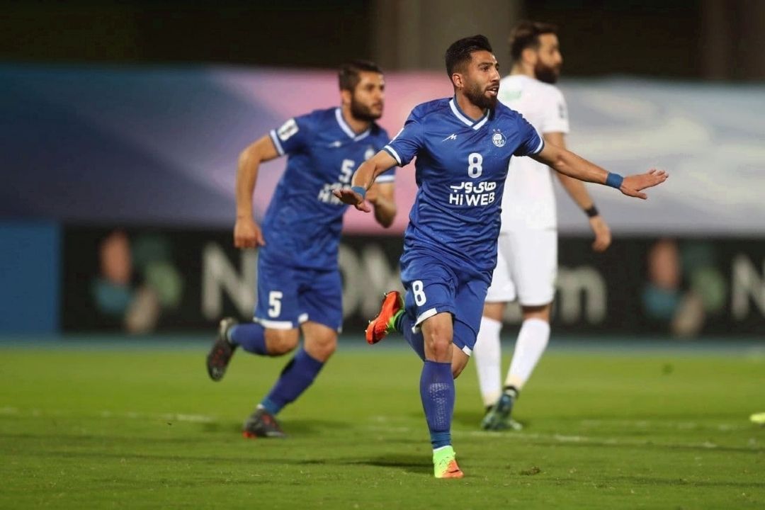 برد پر گل استقلال برابر الاهلی عربستان