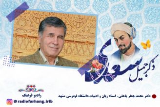 ذكر جمیل سعدی