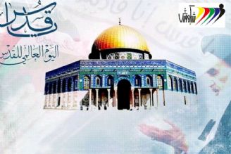 امام خمینی(ره): روز قدس را مسلمان ها باید زنده نگه دارند.