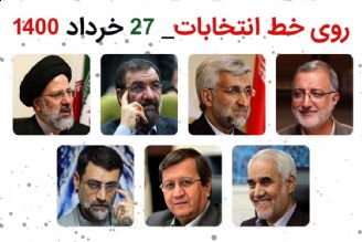 روی خط انتخابات 27 خرداد