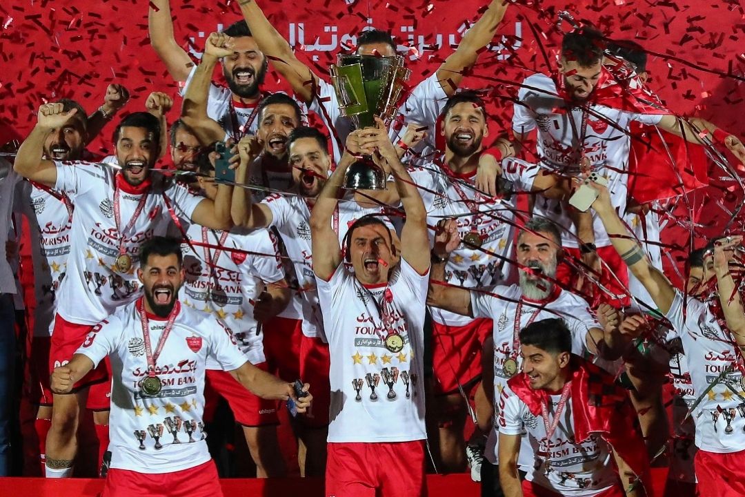 لیگ برتر فوتبال جشن قهرمانی پرسپولیس