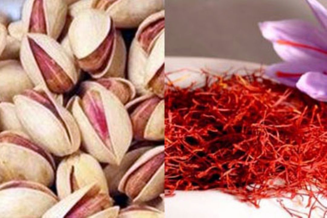فرآوری پسته و زعفران
