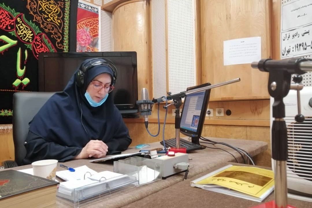 استودیوی پخش رادیو قرآن- برنامه حدیث عاشورا