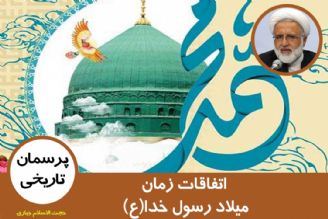 اتفاقات زمان میلاد رسول خدا(ع) 