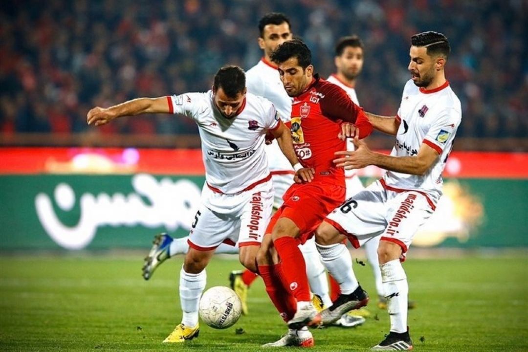 خلاصه بازی نساجی مازندران یك - پرسپولیس 3