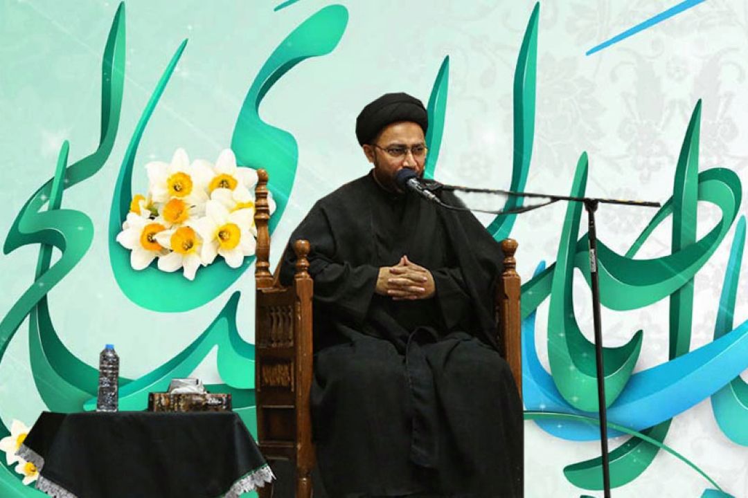 جشن میلاد امام زمان(عج) به زبان اردو در حرم بانوی كرامت