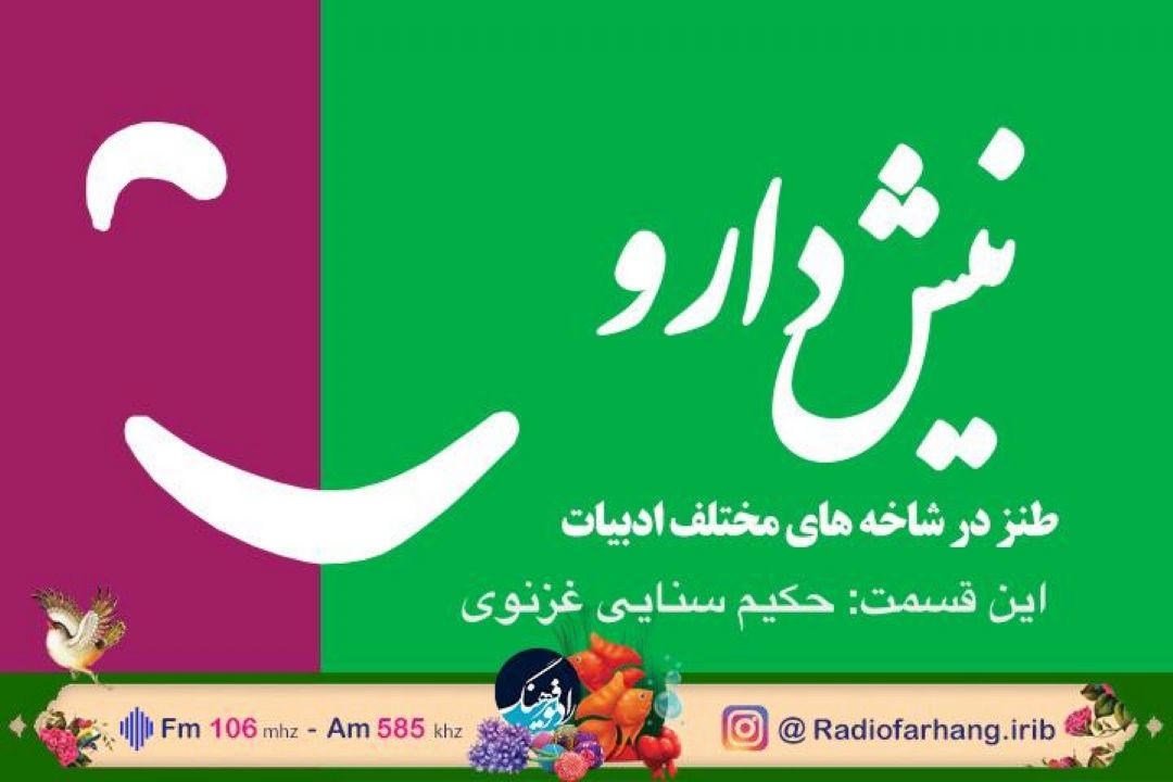 نیش دارو بررسی می كند: طنز در شعر حكیم سنایی غزنوی