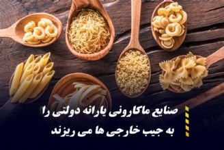 صادرات بیش از 70 تن ماكارونی به كشورهای خارجی